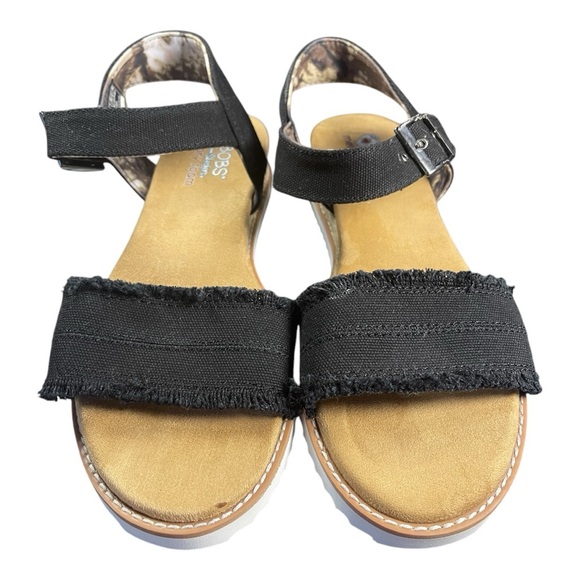 BOBS by Skechers Black Sandals – Size 10 - Picture 1 of 8